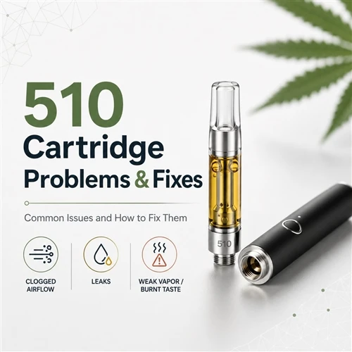 510 cartridges gemeenschappelijke problemen en oplossingen